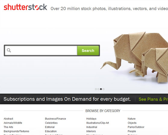 Обзор микростока Shutterstock